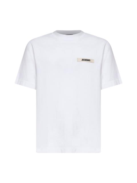 JACQUEMUS Jacquemus Men White The Gros Grain T-Shirt