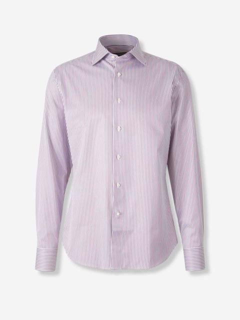 Canali STRIPED PATTERN SHIRT