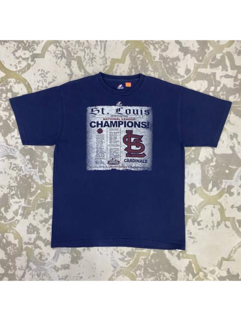 Other Designers Majestic - ST. Louis National League Champions MLB Shirt - K023