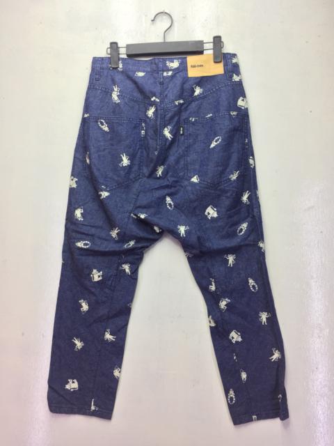 Other Designers Issey Miyake - Ne-Net Issey Miyake Low Rise Full Print Pants