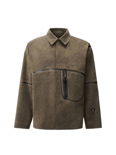 Massimo Osti Studio Overshirt in Alcantara