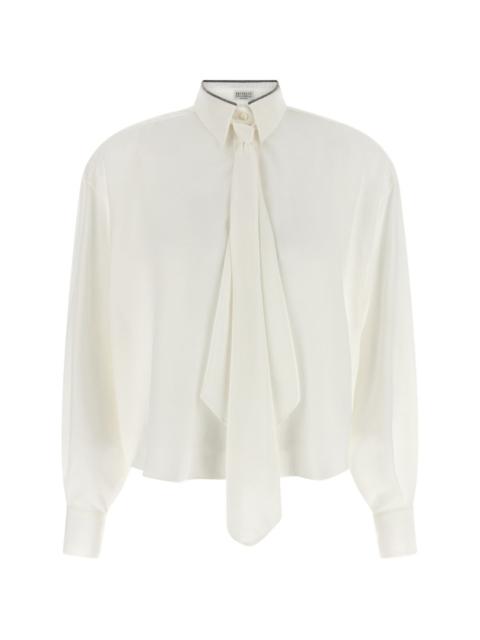 Brunello Cucinelli Brunello Cucinelli Women Silk Shirt