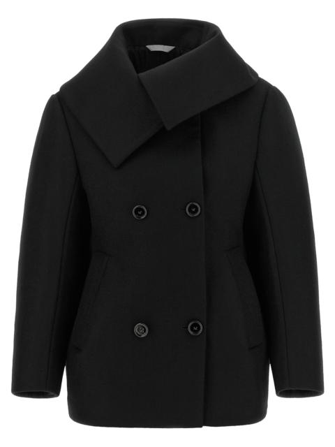 BALENCIAGA Balenciaga Women Asymmetrical Neck Caban