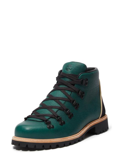 Timberland Timberland Authentic Hike Waterproof Mid Hiking Boot in Dark Green Full Grain at Nordstrom