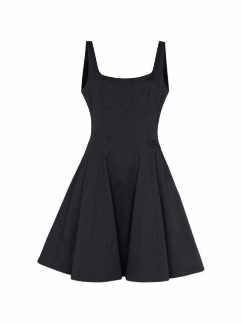 Mini Wells square-neck dress