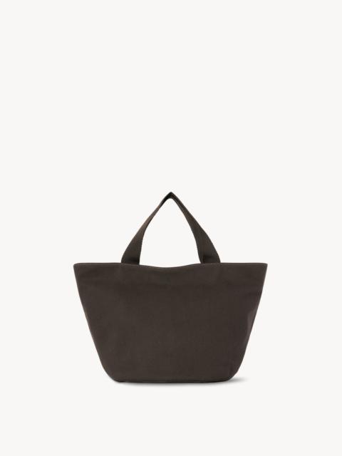 The Row Sisal Tote Bag in Cotton Canvas
