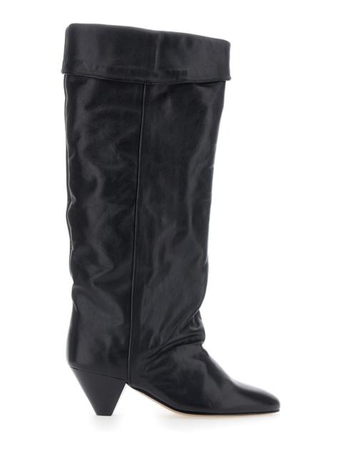 Isabel Marant Isabel Marant Women Elita-Gz Boots With Heel, In Leather, Black, Women