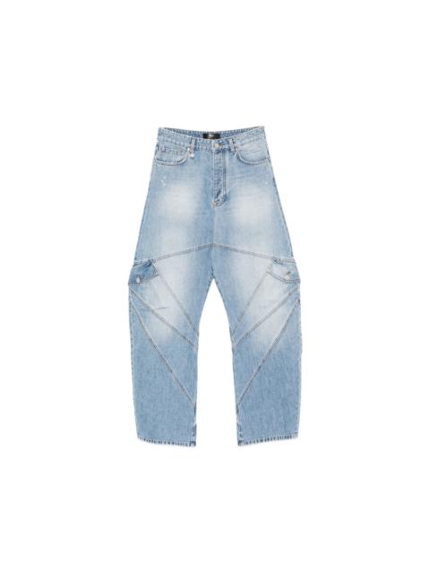 AMIRI Amiri Blue Denim - Loose-Fit Jeans Men