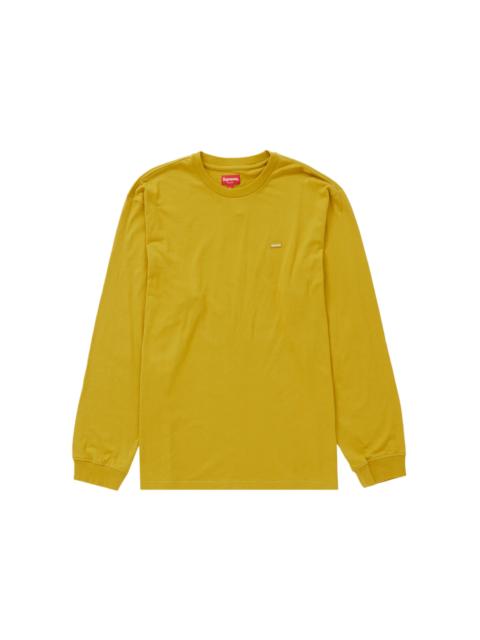 Supreme Supreme Small Box L/S Tee (FW22) Dark Yellow