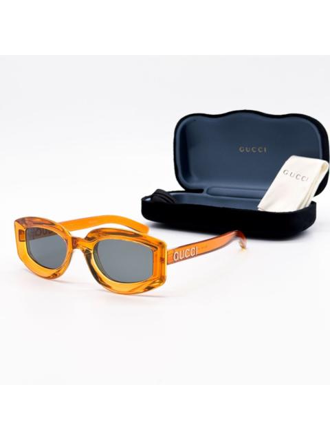 GUCCI NEW GG1719S 005 GUCCI WOMEN ORANGE SUNGLASSES