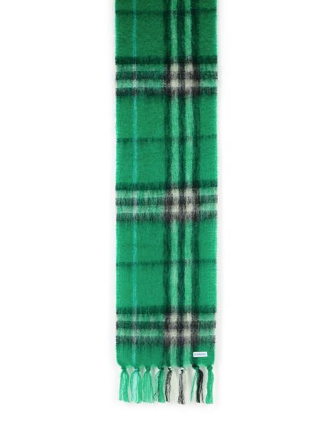 Burberry Burberry Green Mohair Blend Scarf Men