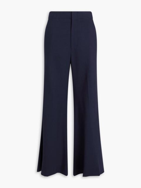 Victoria Beckham Wool-blend twill flared pants