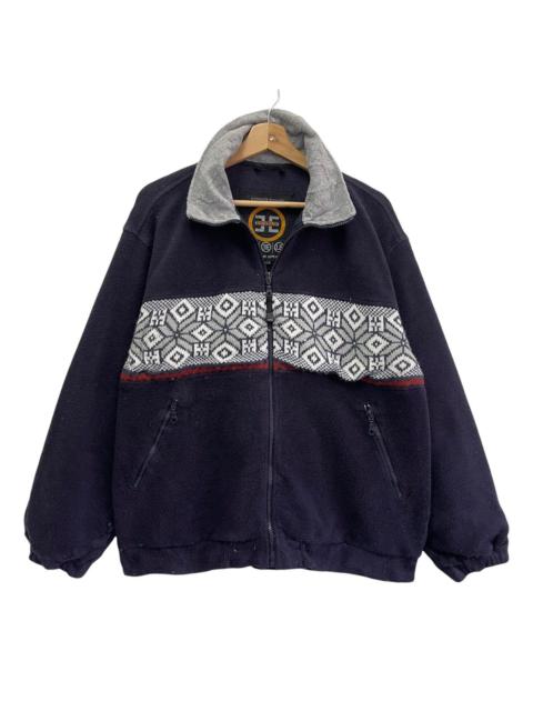 Other Designers Japanese Brand - Vintage 90s Leyton House Racing Team Fullzip Fleece Size L