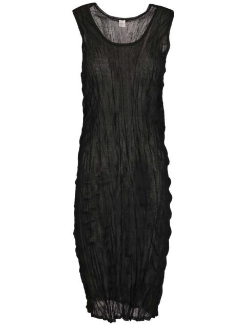 TOTEME Toteme Women Crinkled Knit Tank Dress