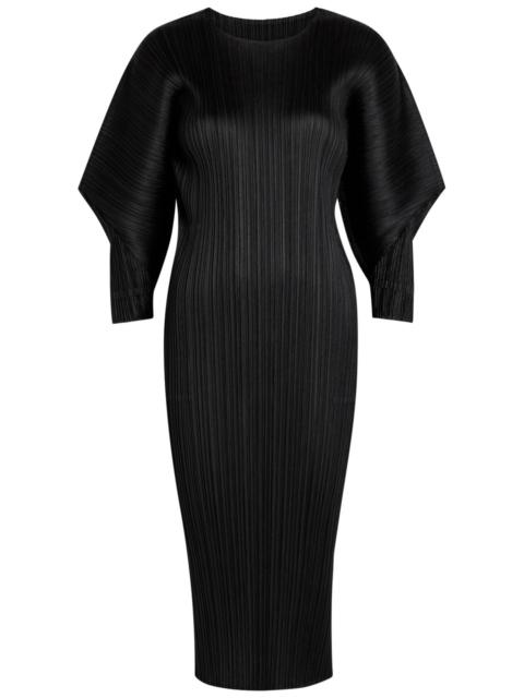Pleats Please Issey Miyake Pleats Please Issey Miyake Pleated Woven Midi Dress