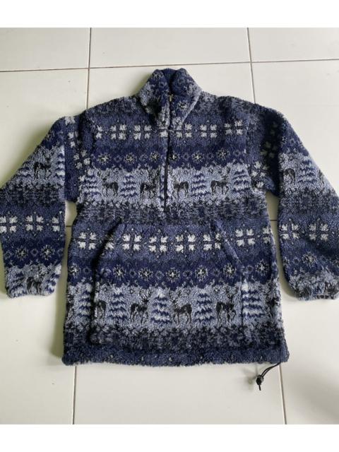 Other Designers Woolrich Woolen Mills - Wolrich outdoorwear Sherpa Fleece half zip