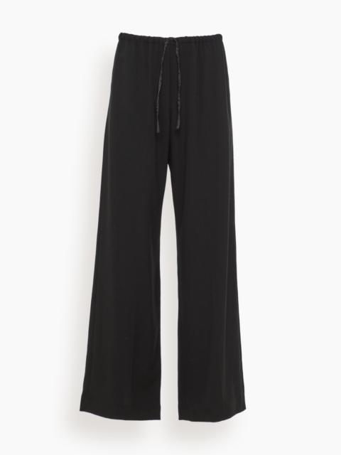 Dries Van Noten Puvis Long Pant in Black