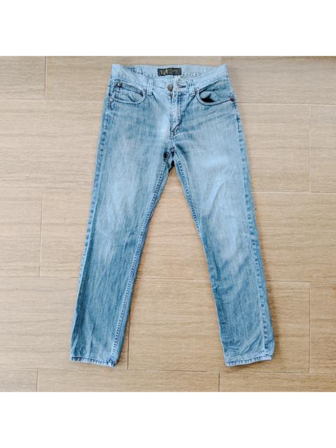 Other Designers Vintage - Vintage Back Number Black Label Faded Denim Pants