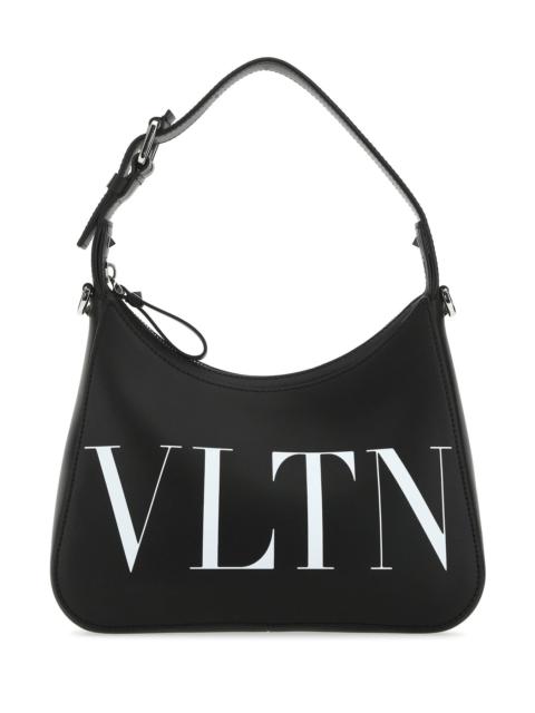 Valentino Black leather VLTN handbag