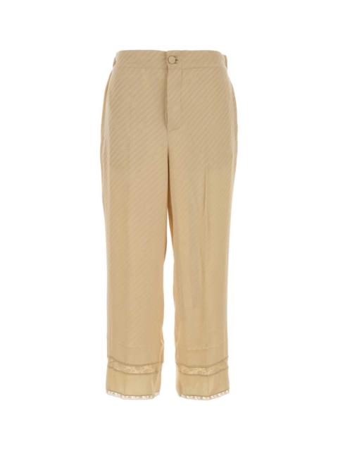 GUCCI Gucci Women Embroidered Silk Pant