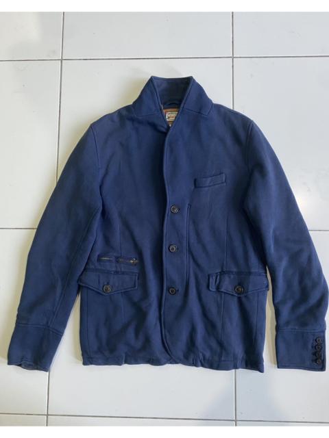 Diesel Vintage Diesel.co. Pullover Styles Cardigan Blue Jackets