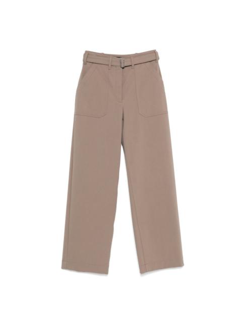 straight-leg trousers