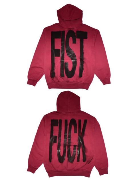 Other Designers Nine Inch Nails FIST FUCK 1/1 Hoodie by Digital Trenches 