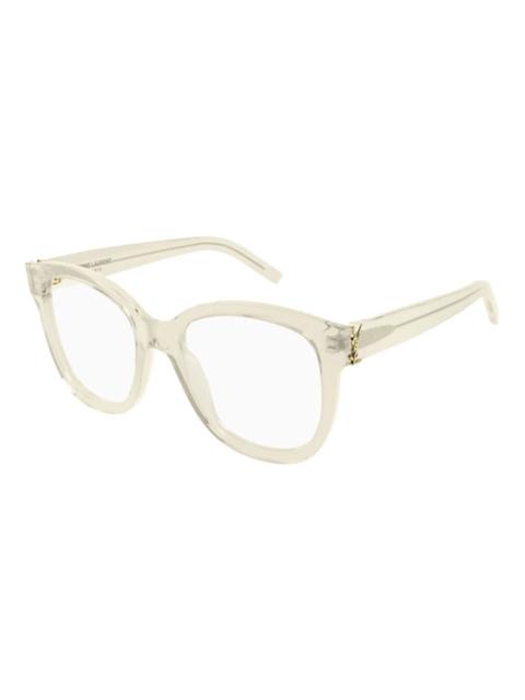 SAINT LAURENT Saint Laurent Ladies Black Square Eyeglass Frames SLM97 009