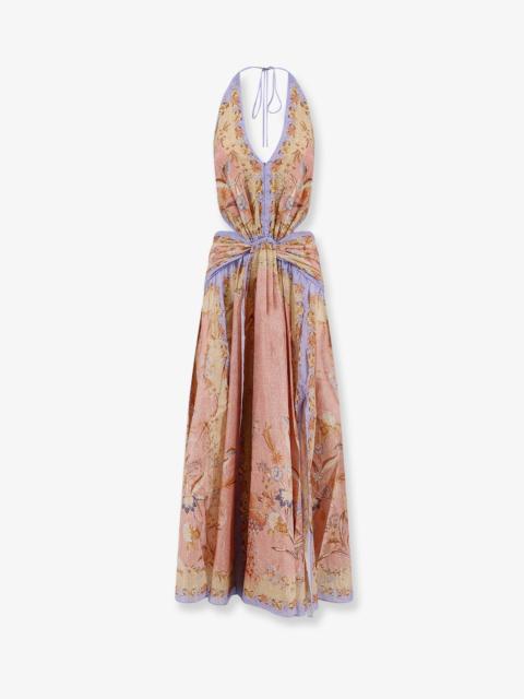 Zimmermann Zimmermann Indra Cotton And Silk Long Dress