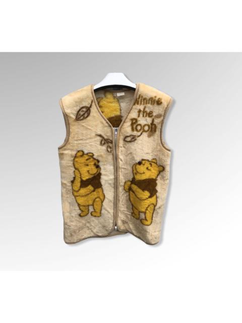 Other Designers Vintage - Vintage Cartoon Pooh Fleece Vest