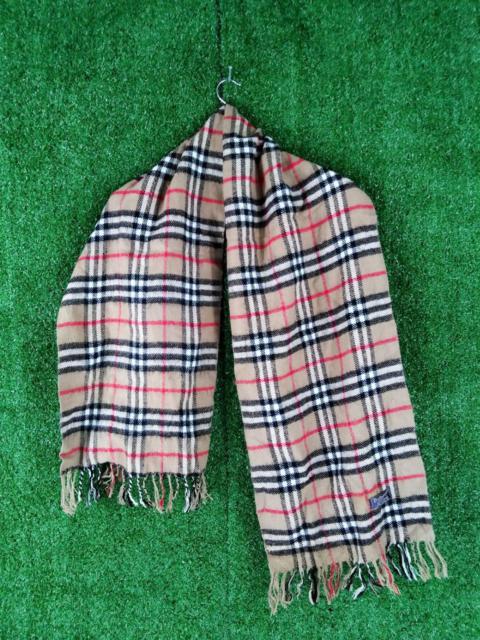 Burberry VINTAGE CASHMERE MUFFLER MADE IN ENGLAND