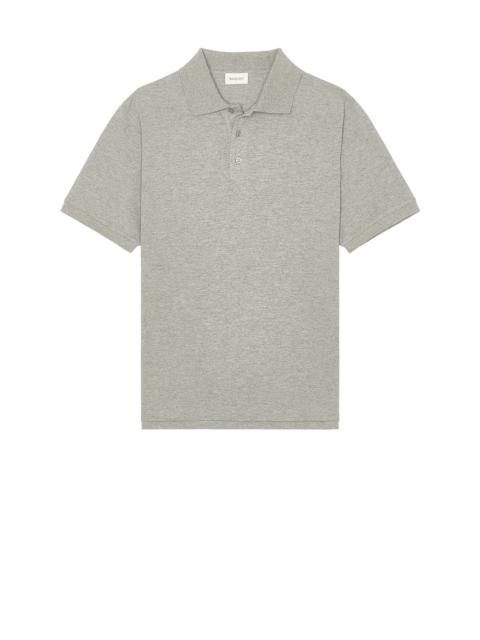 SAINT LAURENT Pique Polo