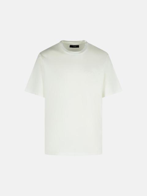 AMIRI 'BANDANA' WHITE COTTON T-SHIRT