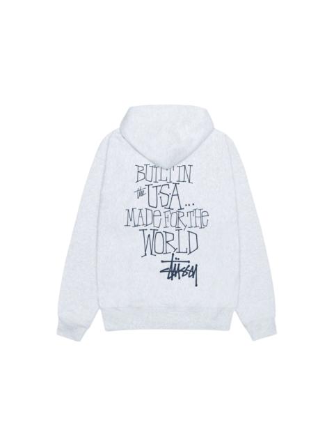 Stüssy Stussy Built In USA Hoodie Ash Heather