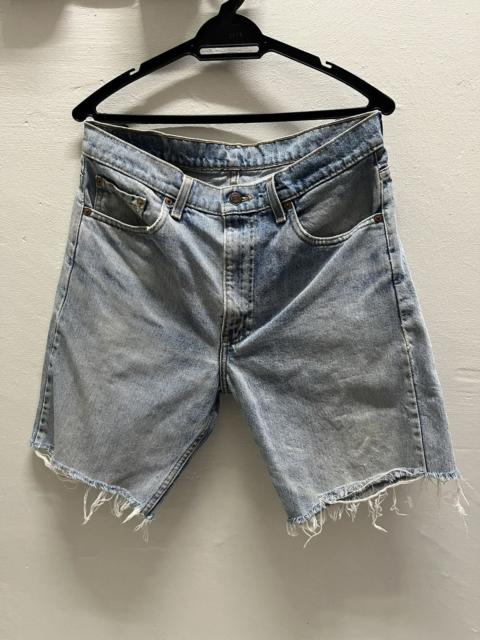 Levi's 🔥Rare Distressed Levis 505 Made in USA Custom Shorts Jeans