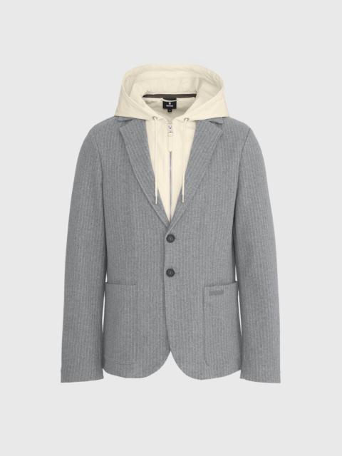 MACKAGE WELLS-K 2-in-1 Knit Blazer With Removable Bib