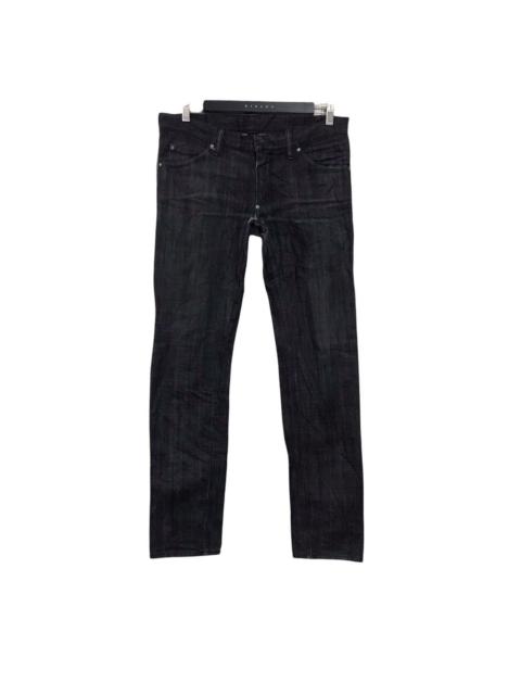 Japanese Brand PLEDGE Black Denim Slim Fit Jeans