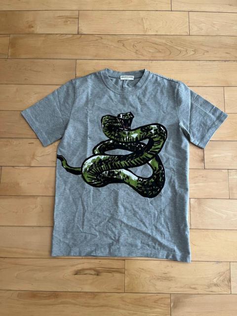 BALENCIAGA NWT - Balenciaga Oversized Snake Print T-shirt