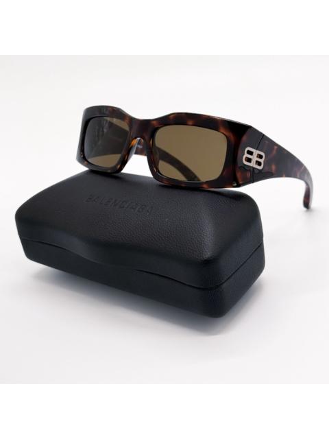 BALENCIAGA NEW BALENCIAGA SUNGLASSES BB0291S 003 HAVANA UNISEX EYEWEAR
