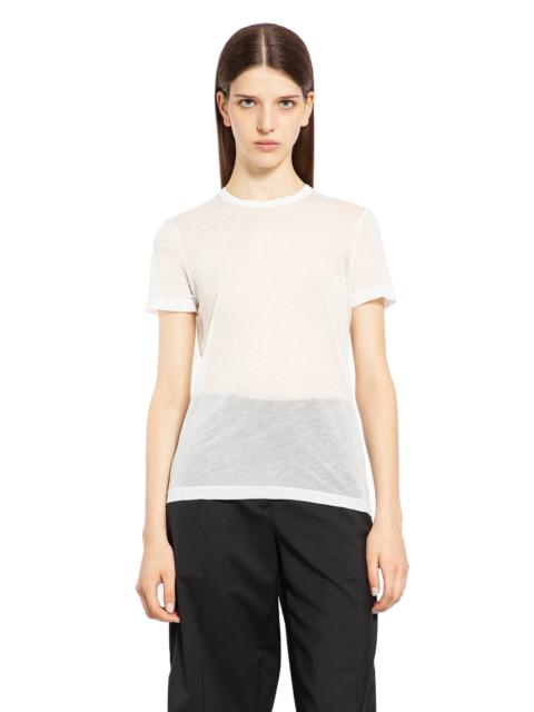 Helmut Lang HELMUT LANG WOMAN WHITE T-SHIRTS