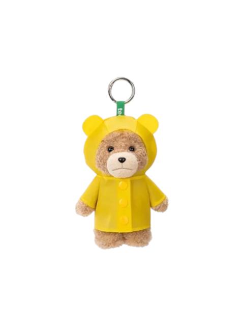 POP MART Pop Mart Ted2 Teddy Bear Action Series Raincoat Bear Plush Pendant