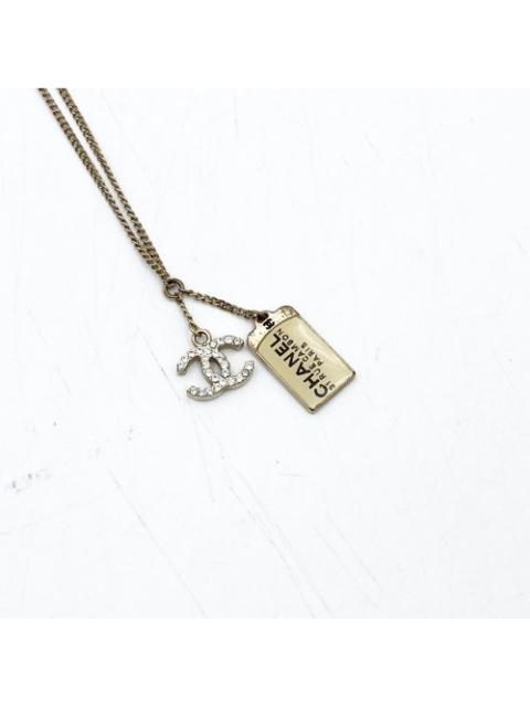 CHANEL Chanel CC bar necklace