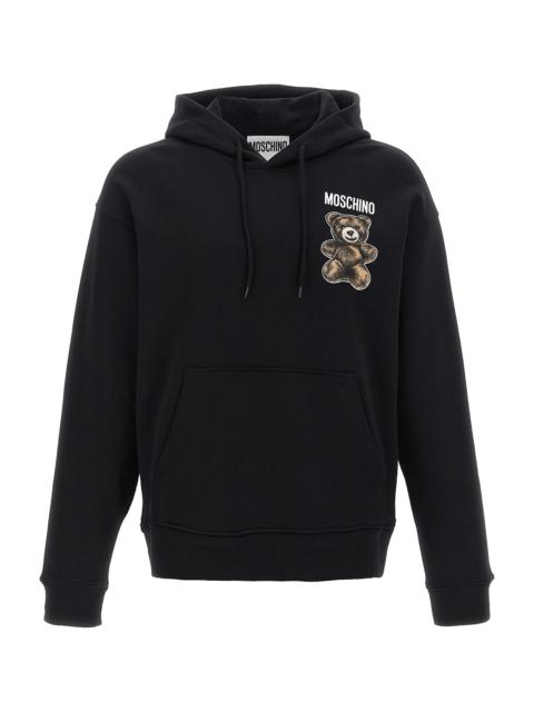 Moschino 'teddy' Print Hoodie