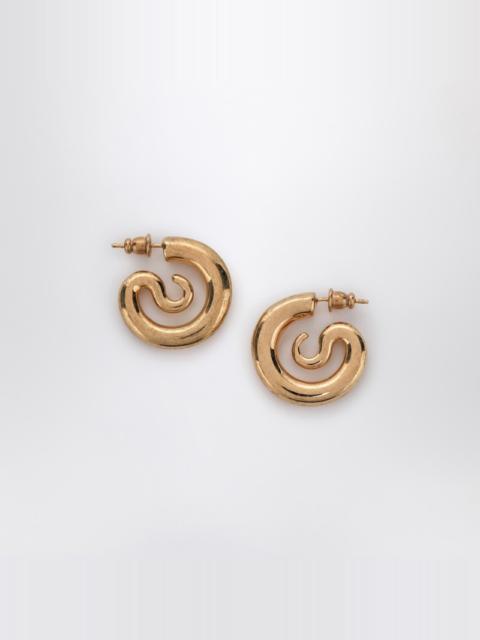 PANCONESI Serpent Hoops Extra Small earrings in silver tone