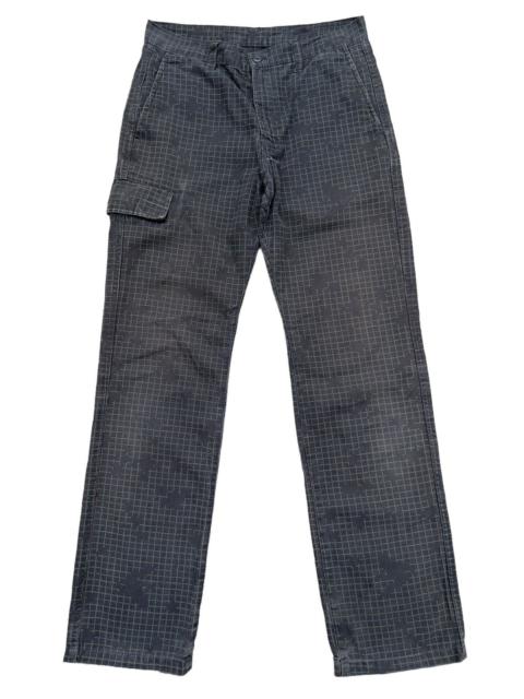 Other Designers PPFM Japan Checkered Multipocket Black Pants 30x30.5