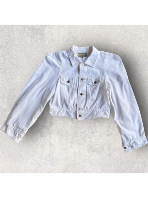 Comme Des Garçons Vintage 1989 Fleece Cropped Jacket