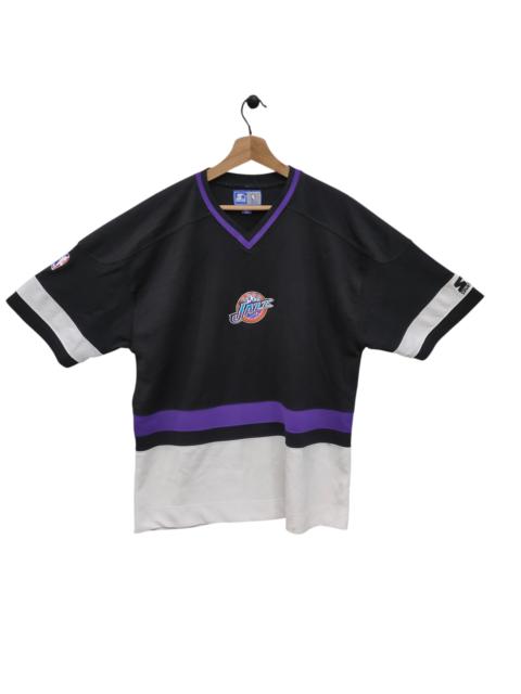 Other Designers NBA × Starter × Vintage - Vintage Utah Jazz NBA Basketball Jersey Starter NBA Jersey,