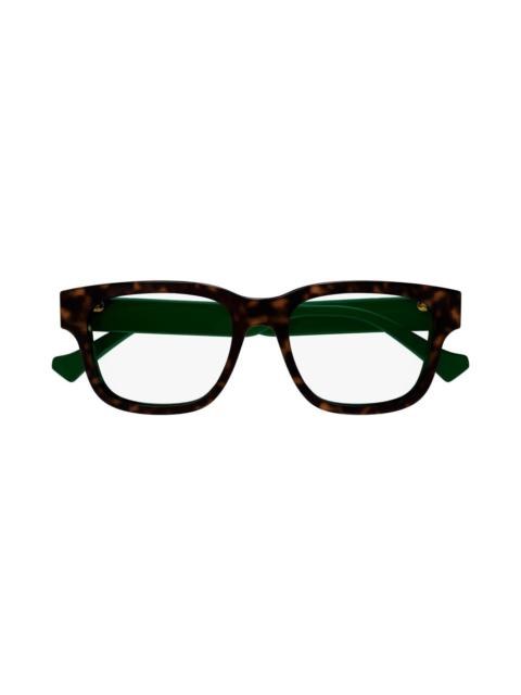 GUCCI Rectangular Frame Glasses