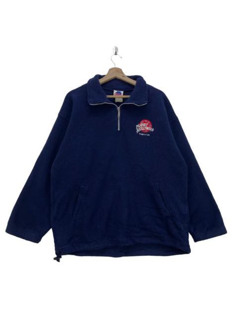 Other Designers Vintage Planet Hollywood Niagara Falls Fleece Jacket Size S