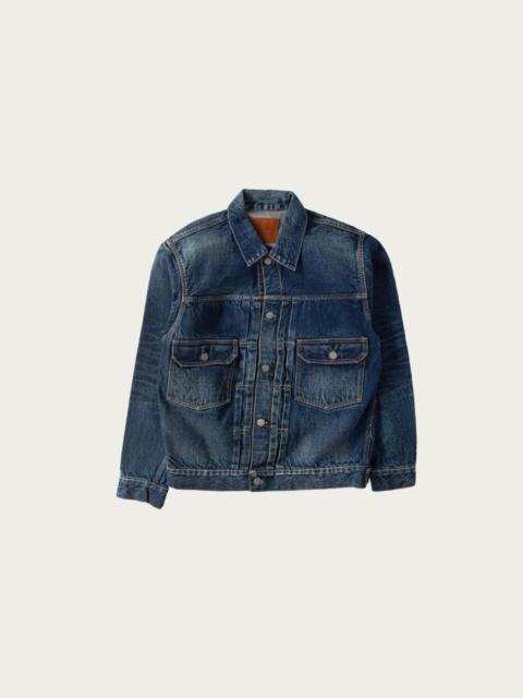 FULLCOUNT 2016-2102 - "More Than Real" Type 2 Denim Jacket - Indigo Blue